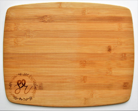 Custom engraved cutting board, individual or set