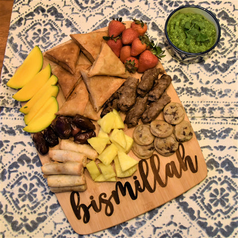 Custom engraved cutting board, individual or set